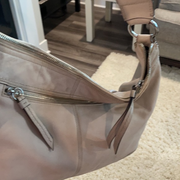Beige Coach Soho Leather Hobo Bag - Picture 11 of 16